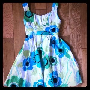 Girls Rare Editions Size 7 Floral Dress